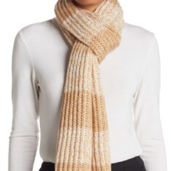 Frye Sparkle Mouline Striped Scarf - Picture 2 of 3